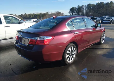2014 Honda Accord Hybrid из США, поврежденный, VIN 1HGCR6F39EA006437